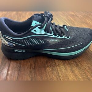 Brooks Trace 2 Hero Pack Womens Size 9 Navy Blue Medical Sneakers